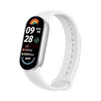 PULSERA XIAOMI BAND 9 AMOLED DE 1.62'' BLUETOOTH 5.4 - SILVER
